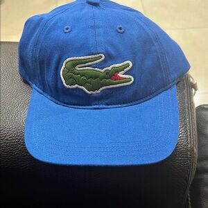 Lacoste Royal Blue Cap with Green Crocodile